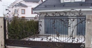 Купить откатные ворота кованые Дагестанские Огни, цена от 2760 руб.