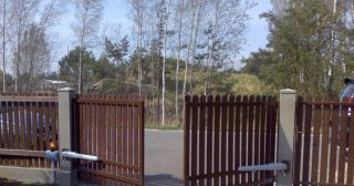 Купить распашные ворота из штакетника Дагестанские Огни, цена от 2709 руб.