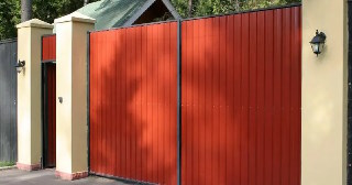 Купить ворота из профнастила Дагестанские Огни, цена от 4038 руб.